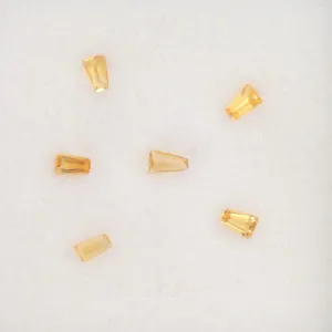 0.05ct (Aprox) Citrine Tapered Baguettes