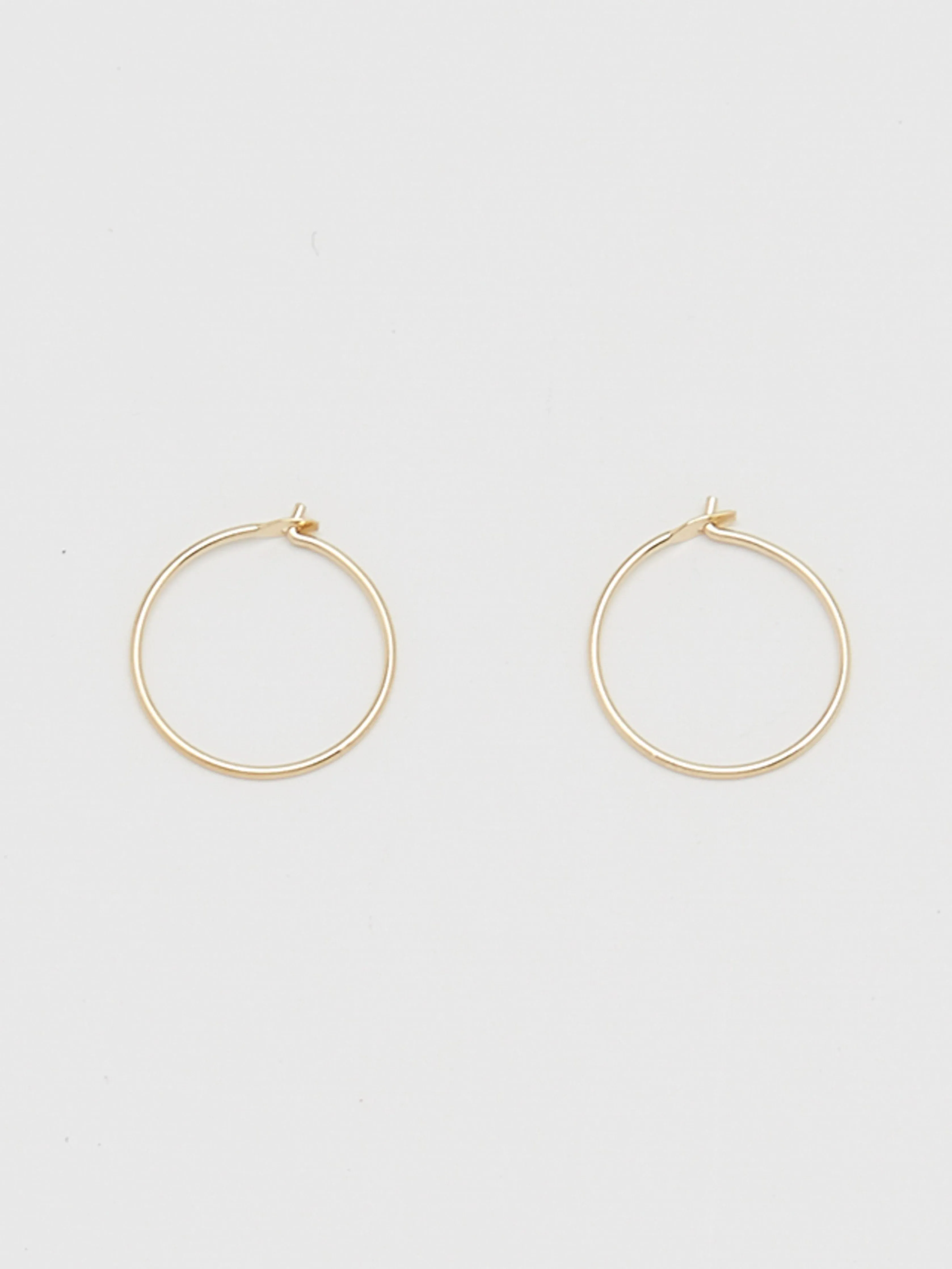 14K 303 Mini Hoops