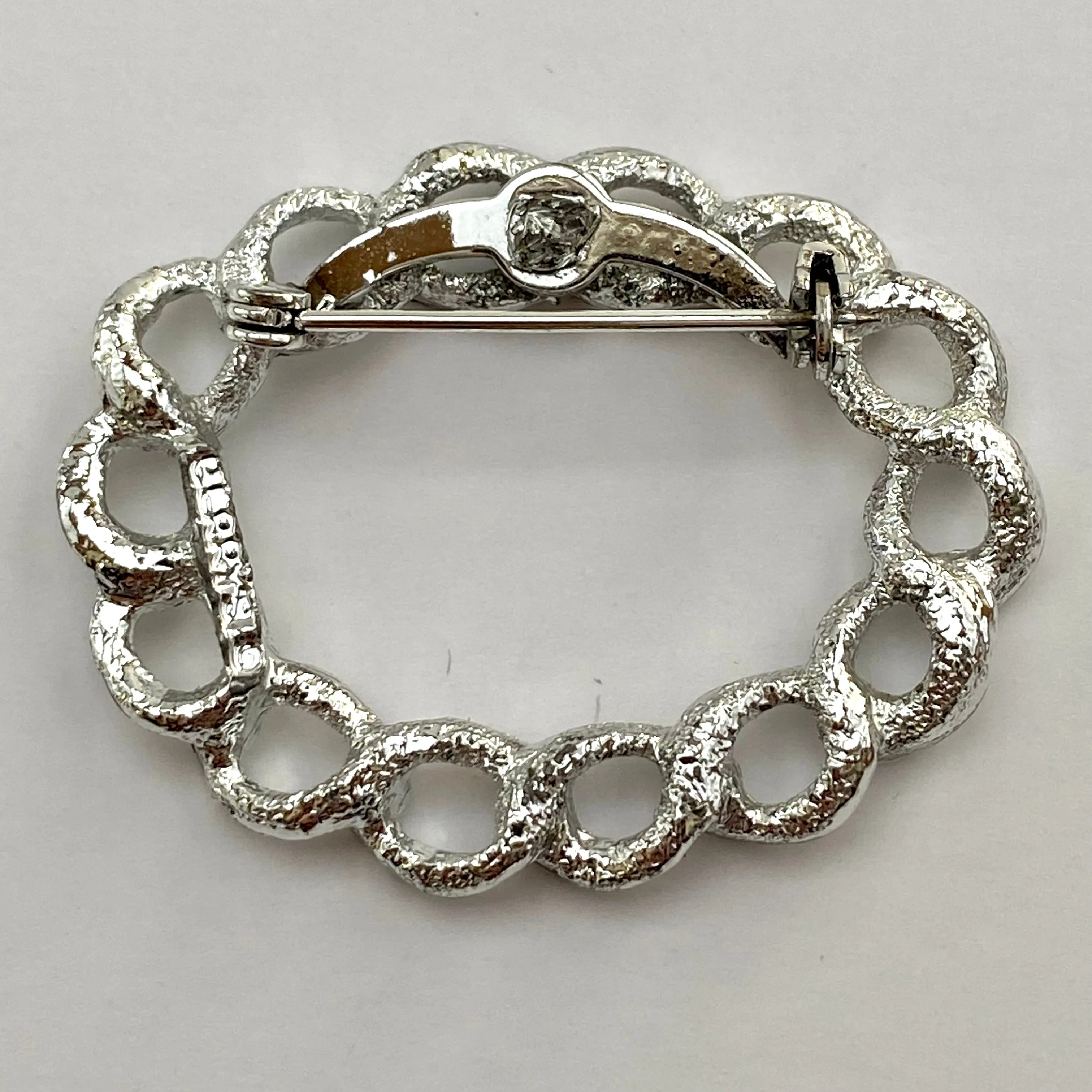 1960s Gerry's Silver-Tone Brooch