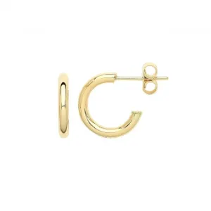 9ct Yellow Gold Hoop Earrings ER1191