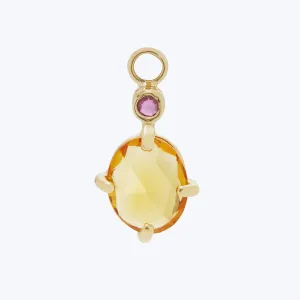 Alice Charm with Citrine