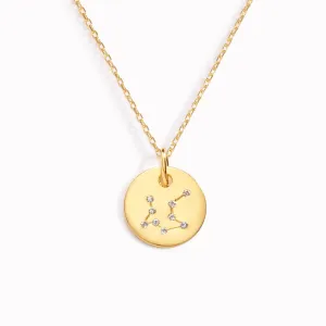 Aquarius Necklace / Zodiac Necklace