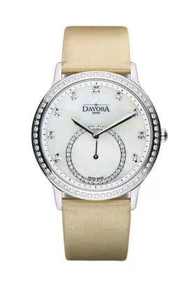 Audrey Quartz Swiss-Made White Ladies Dress Watch 16755735