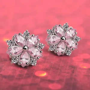 Cherry Blossom Stud Earrings! Stunning!