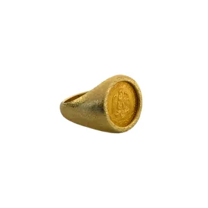 Coin Signet Ring