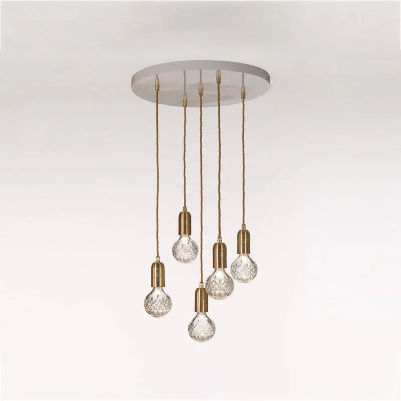 Crystal Bulb Pendant Light