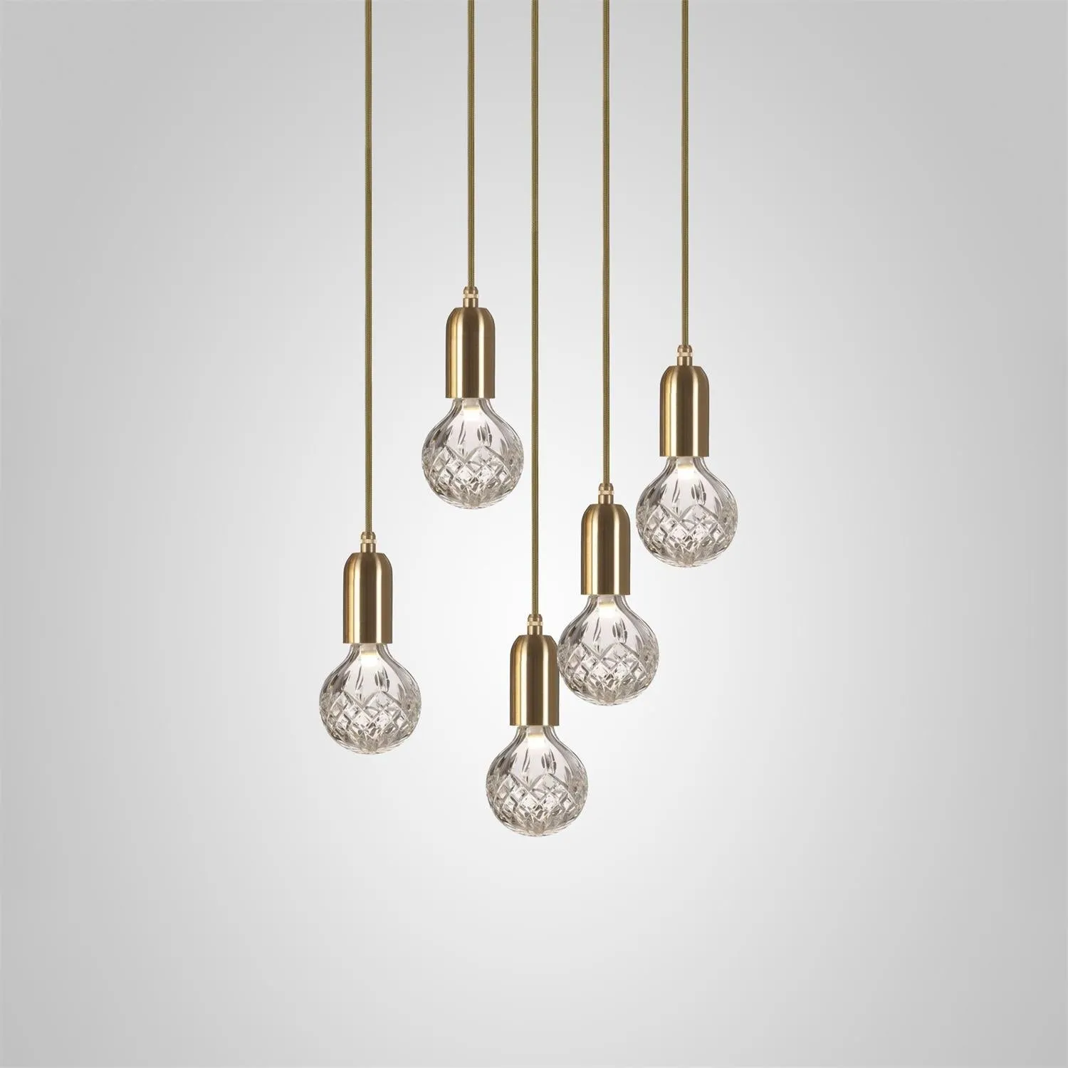 Crystal Bulb Pendant Light