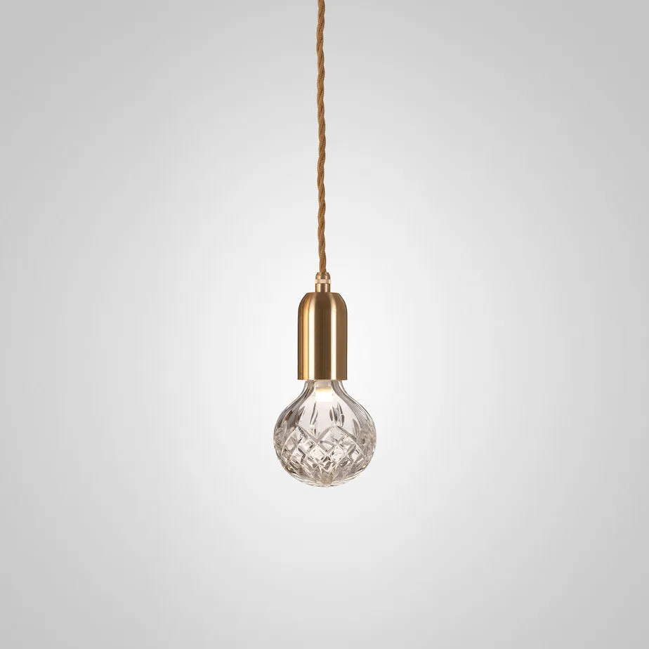 Crystal Bulb Pendant Light