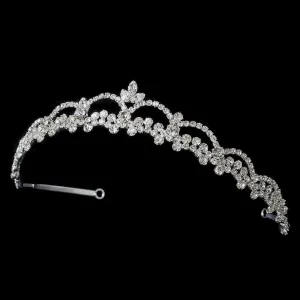 Dainty Elegant Shining Crystal Bridal Tiara