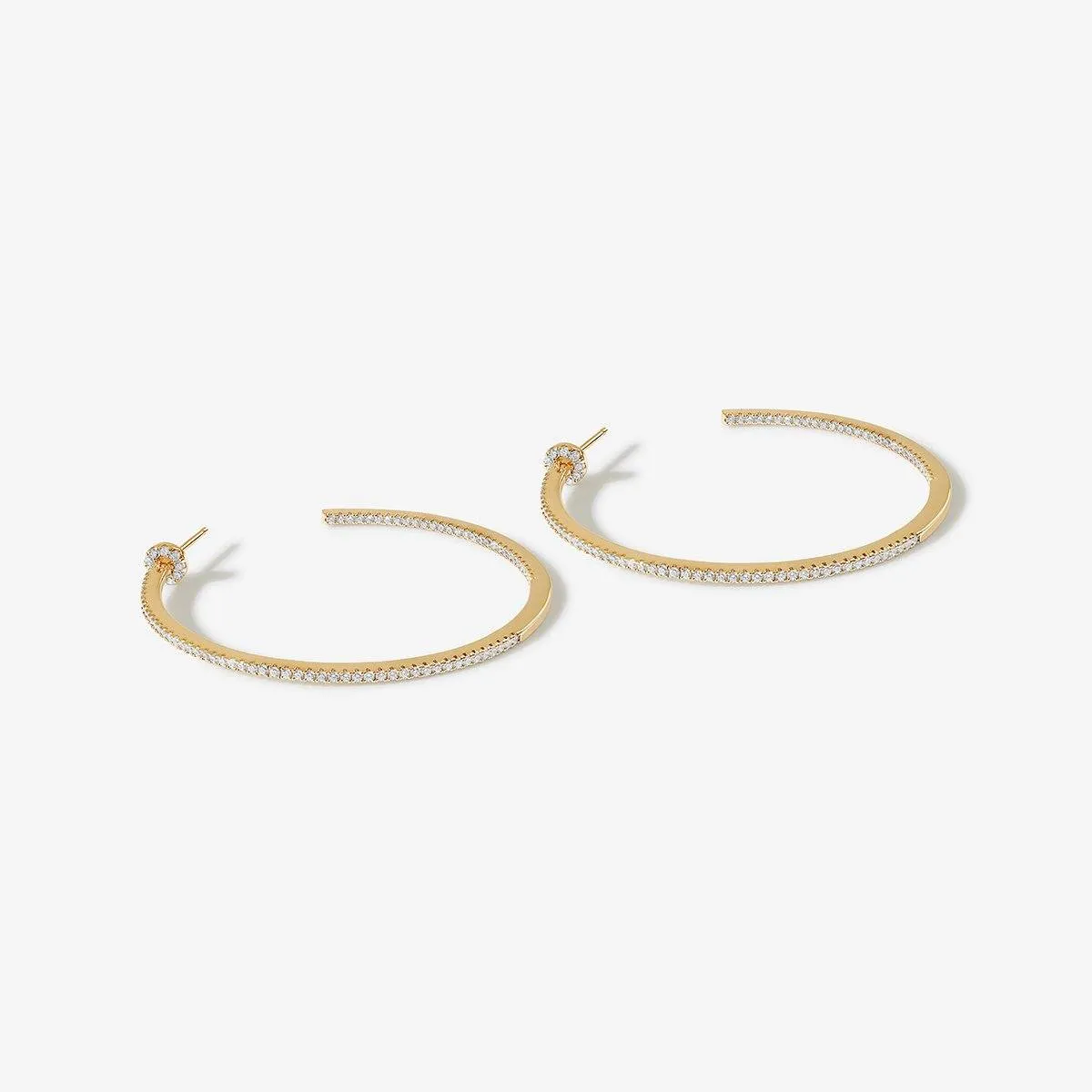 Davey hoop earrings