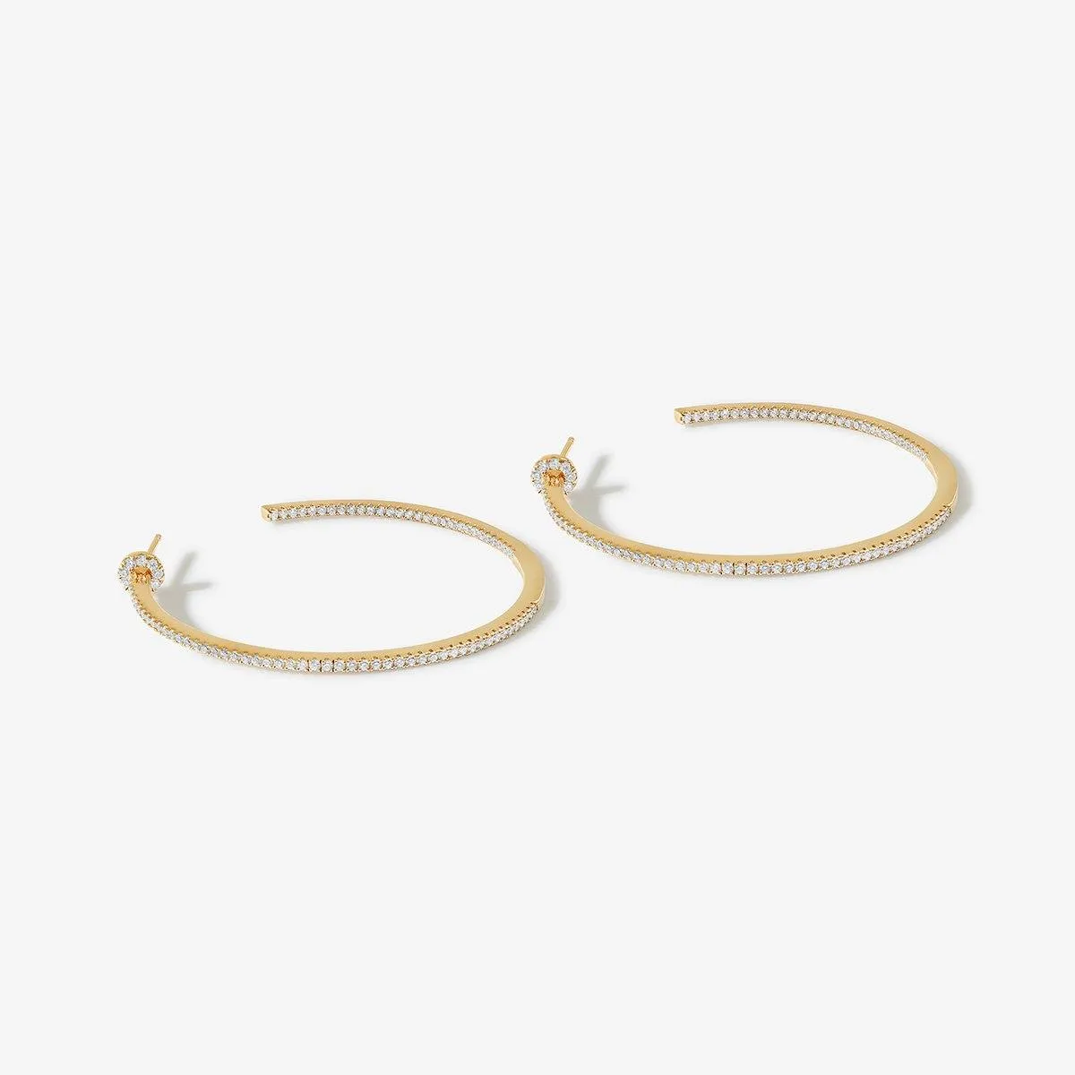 Davey hoop earrings