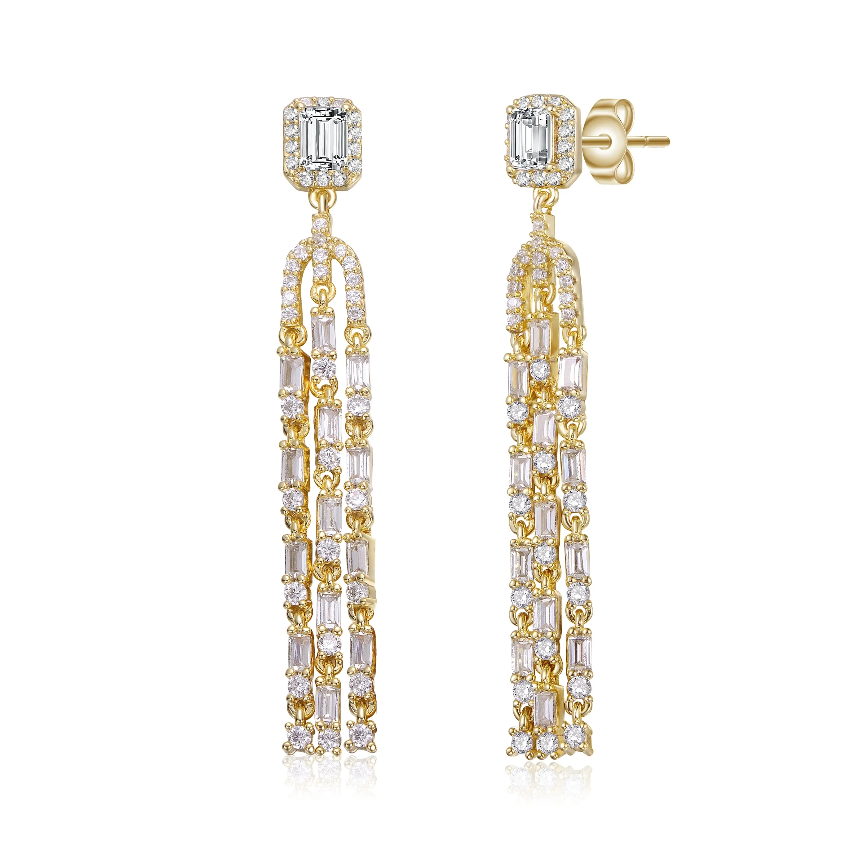 Déco Statement Chandelier Earrings