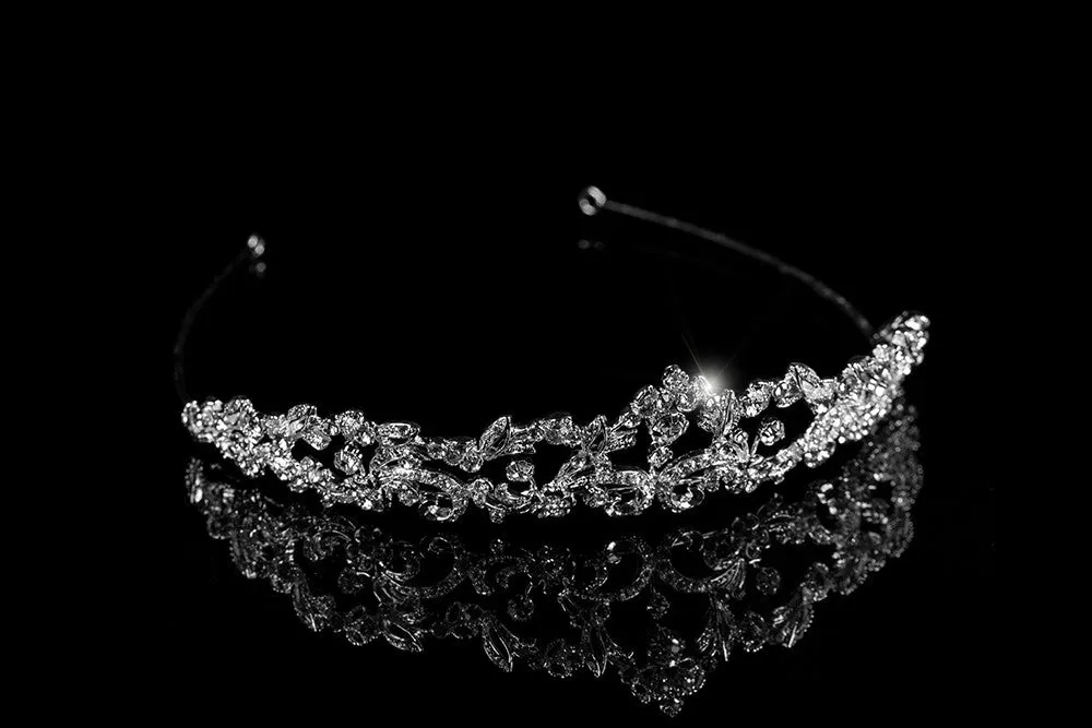 Fiala Classic Crystal Silver Tiara