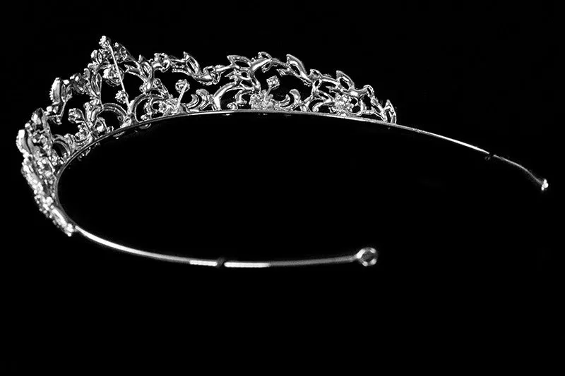 Fiala Classic Crystal Silver Tiara