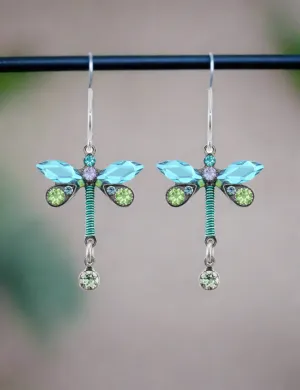 Firefly Jewelry Petite Dragonfly Earring- Aquamarine