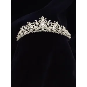 Fleur Crystal Tiara