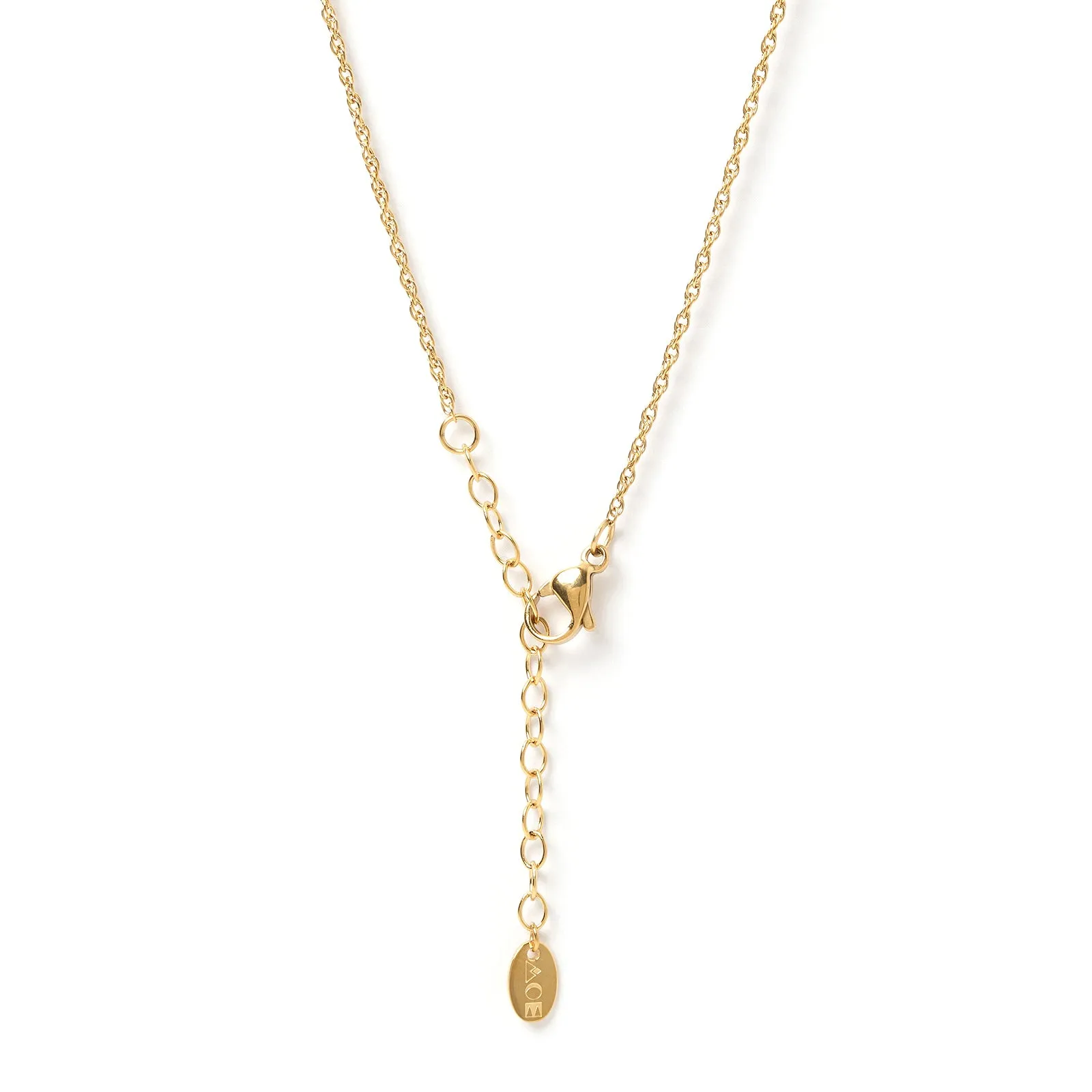 Gia Gold Necklace - Rose