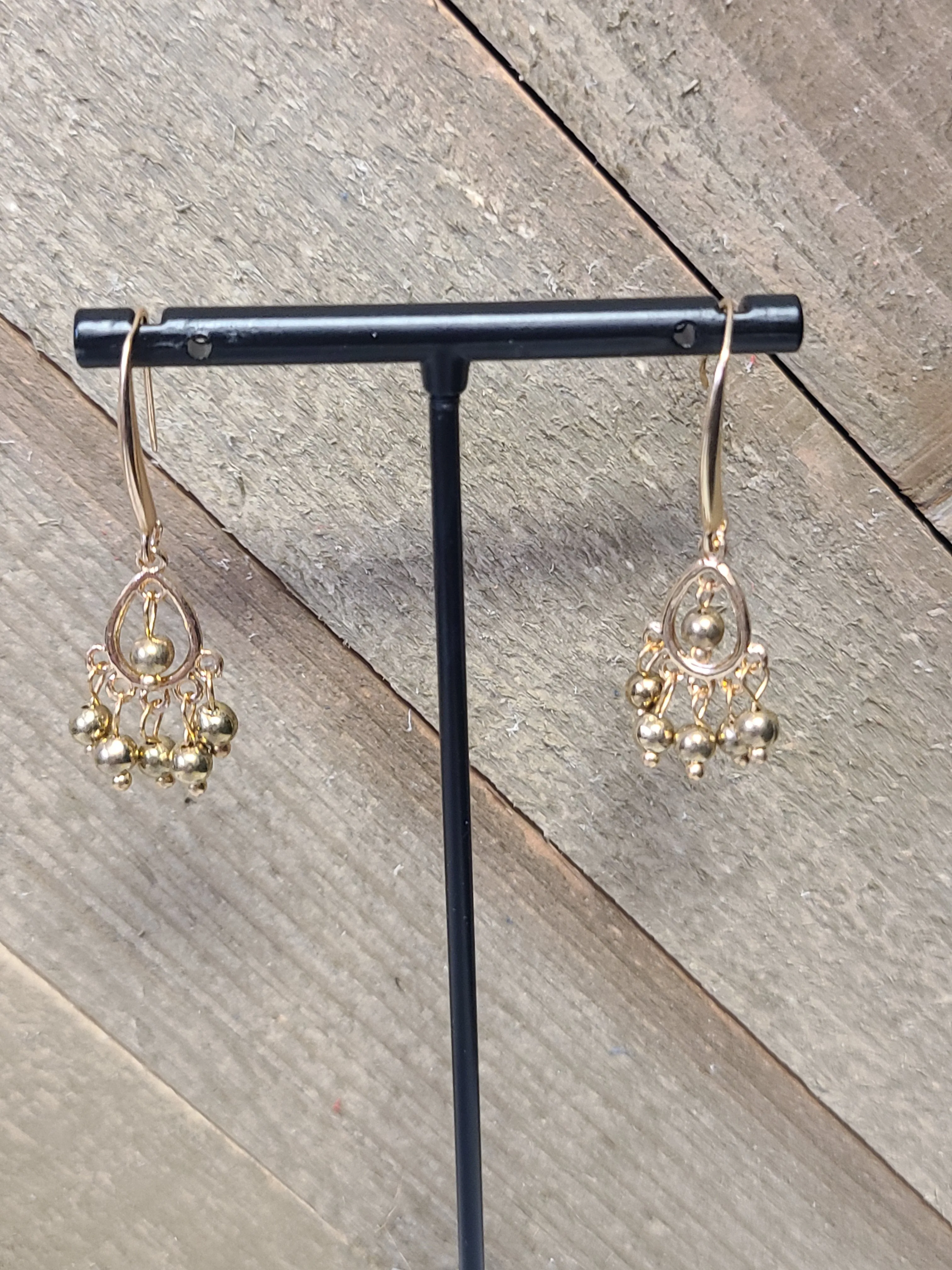 Gold Chandelier Earring