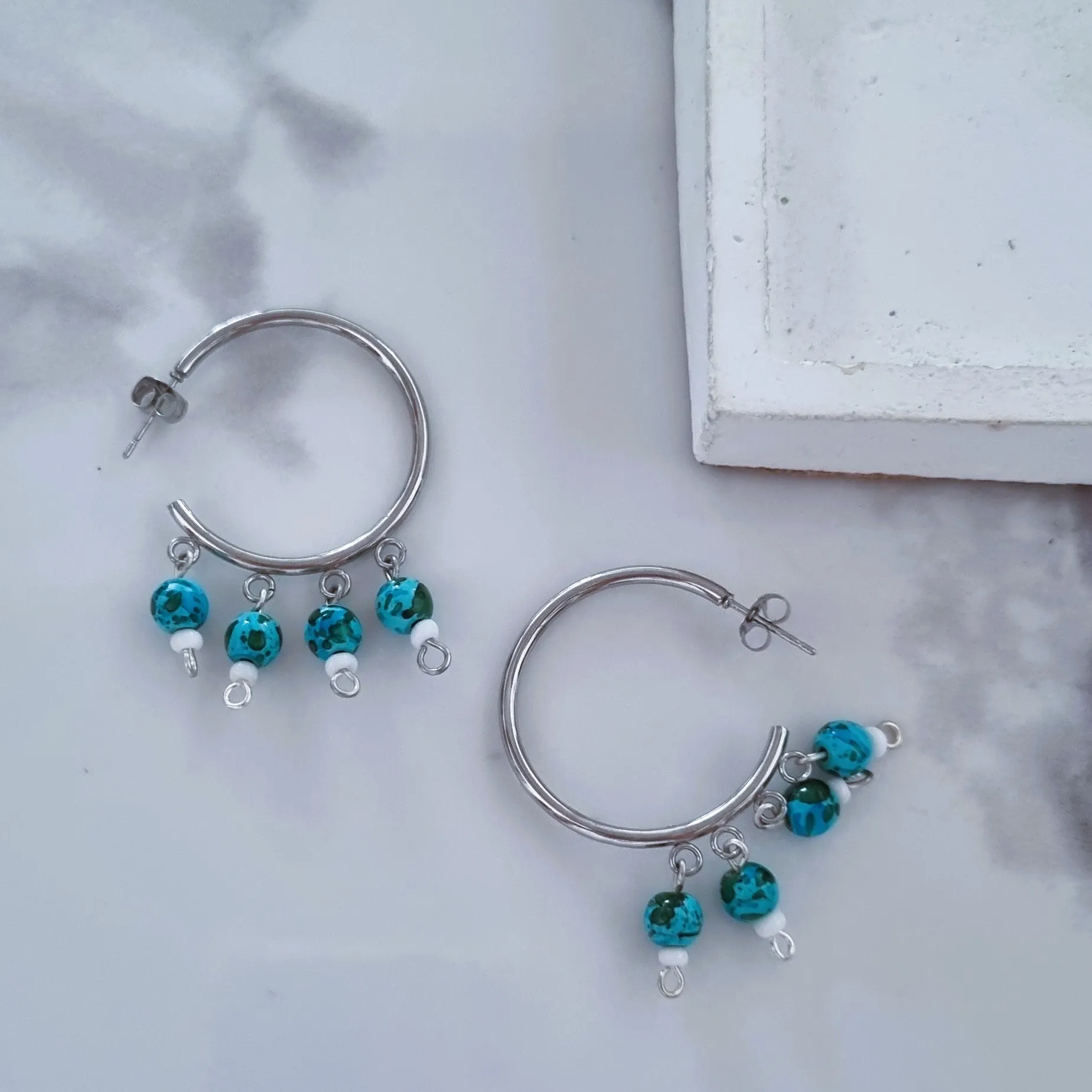 Happy summer earrings