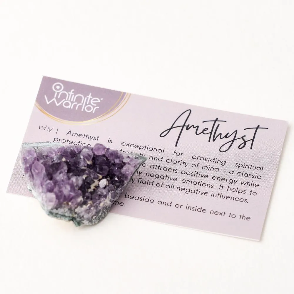 Home Crystal Kit | Amethyst   Selenite   Palo Santo