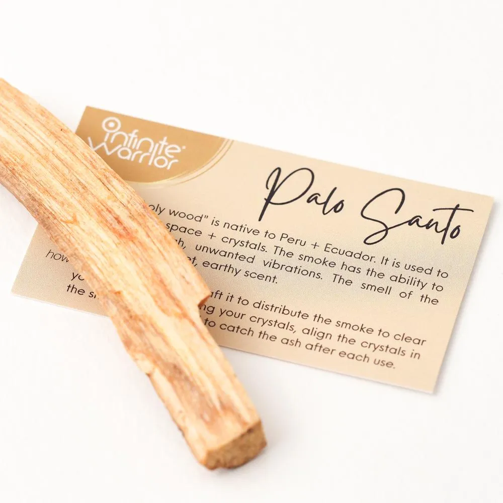 Home Crystal Kit | Amethyst   Selenite   Palo Santo