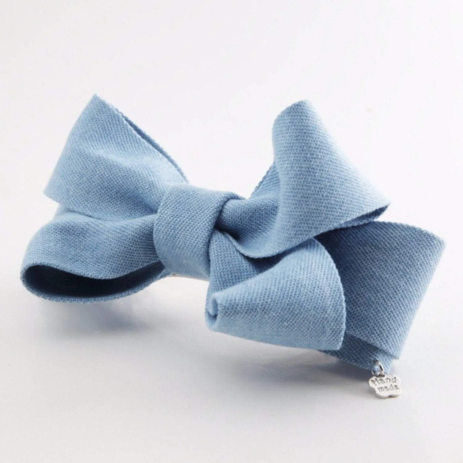 Jean Denim hair Bow French Hair Barrette  Women Hair Accessories Casual Hair Barrette