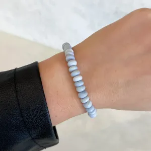 Lavender Opal Stretch Bracelet