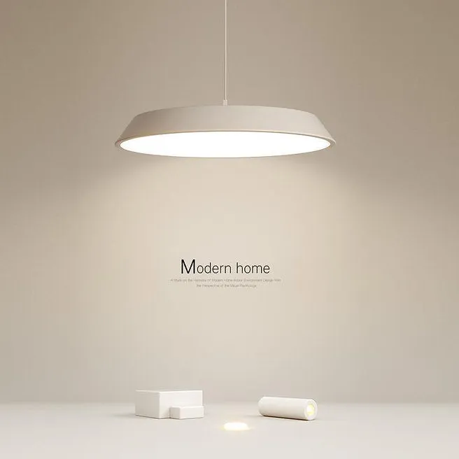 LED Simple Round Modern Pendant Light