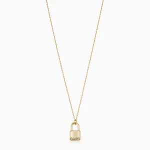 Lexington Lock Pendant Necklace