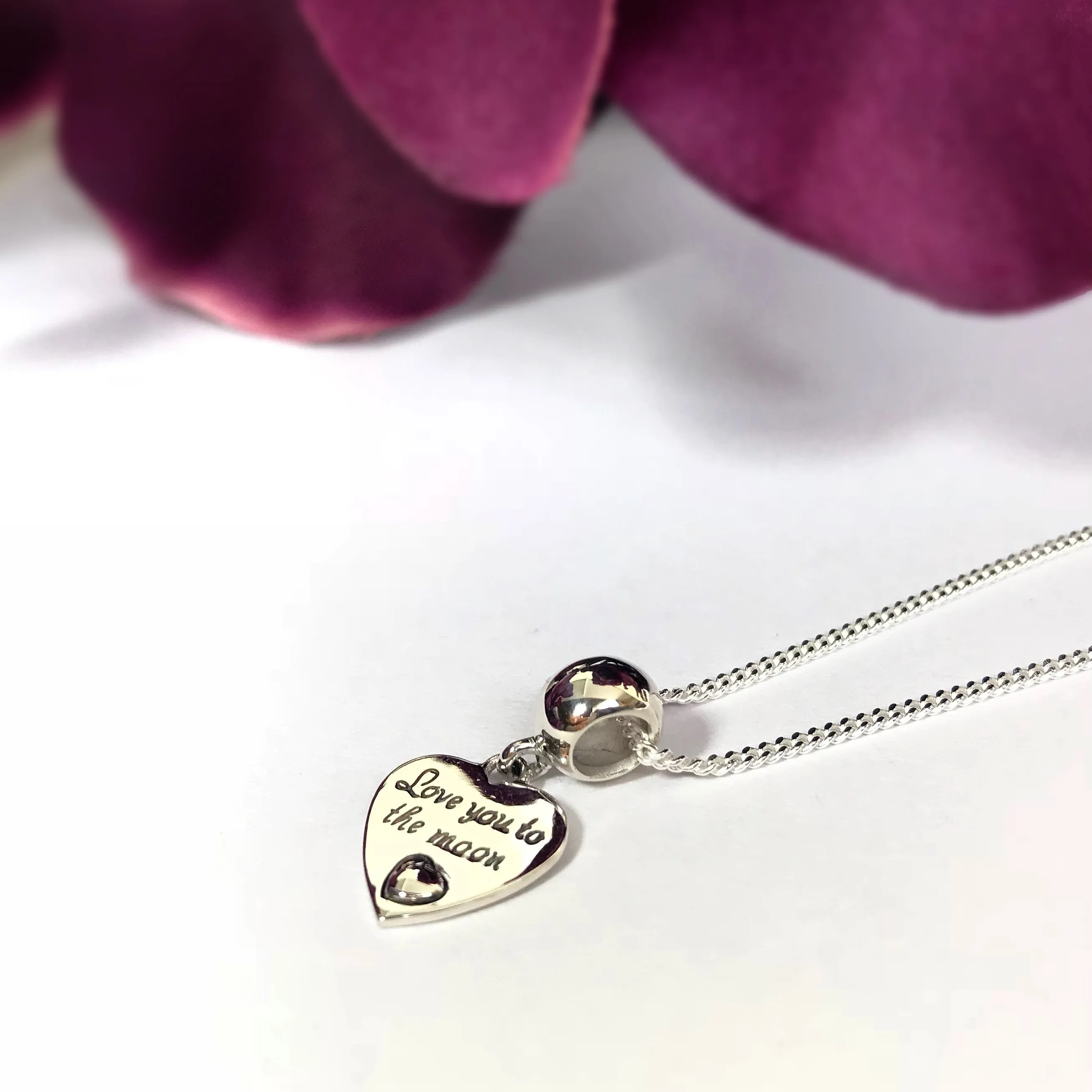 Love You To The Moon Pendant - SP2295