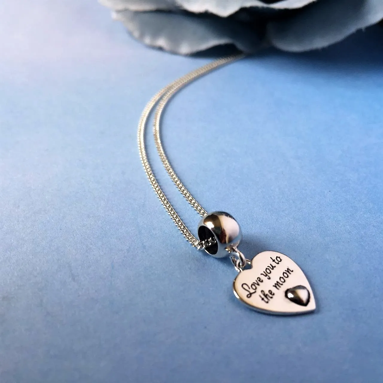 Love You To The Moon Pendant - SP2295