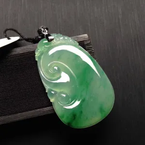 Natural Jade Pendant Jadeite Ruyi Pendant PT520