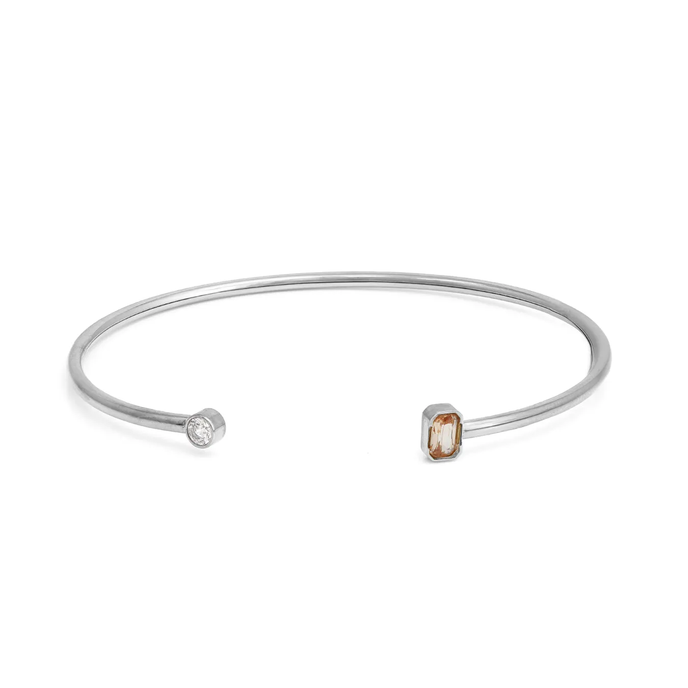 November Topaz Birthstone Gift Set - Silver