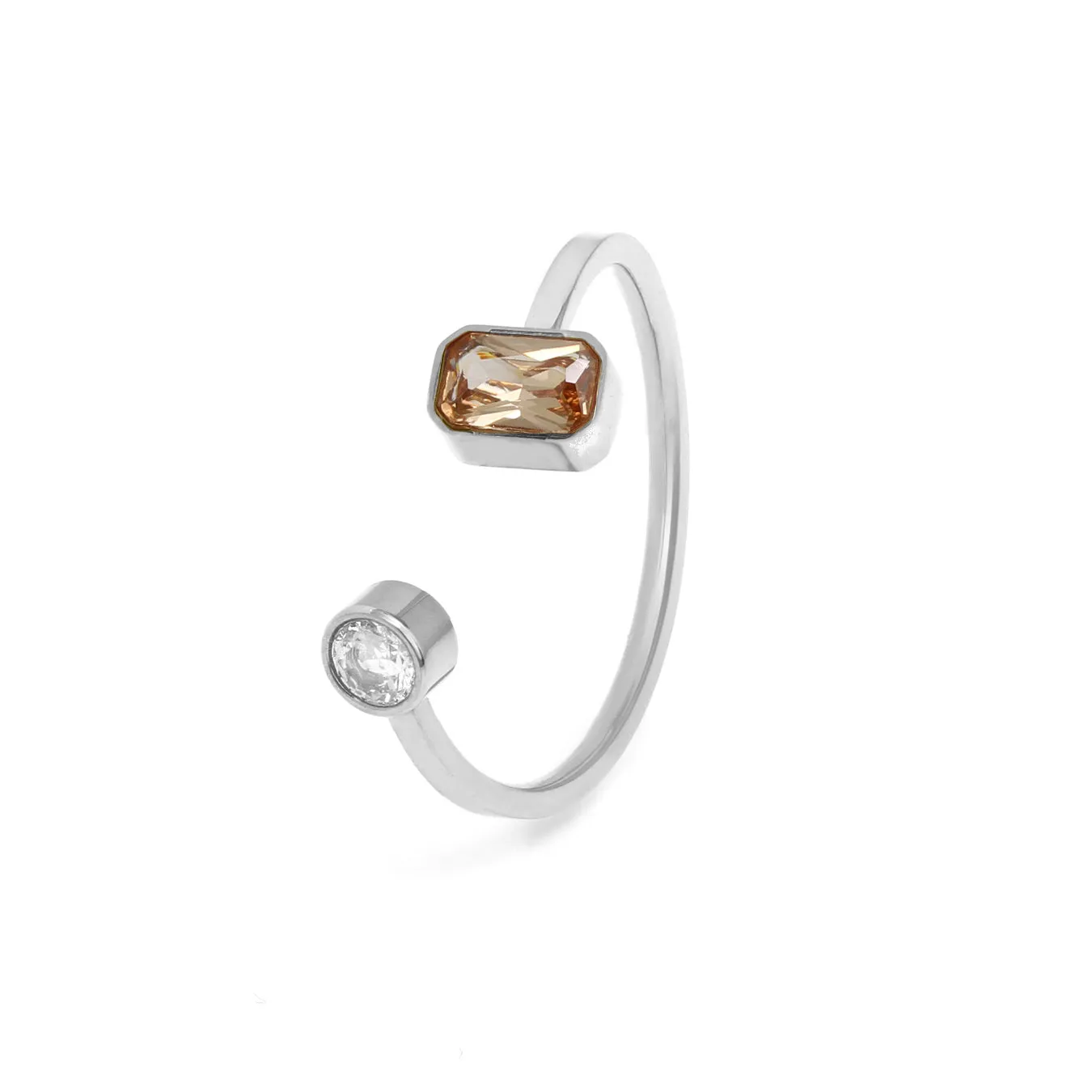 November Topaz Birthstone Gift Set - Silver