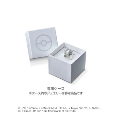 [Pokémon]Glaceon & Pokéball necklace platinium