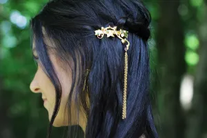 Preorder * Ivy Chains Barrette