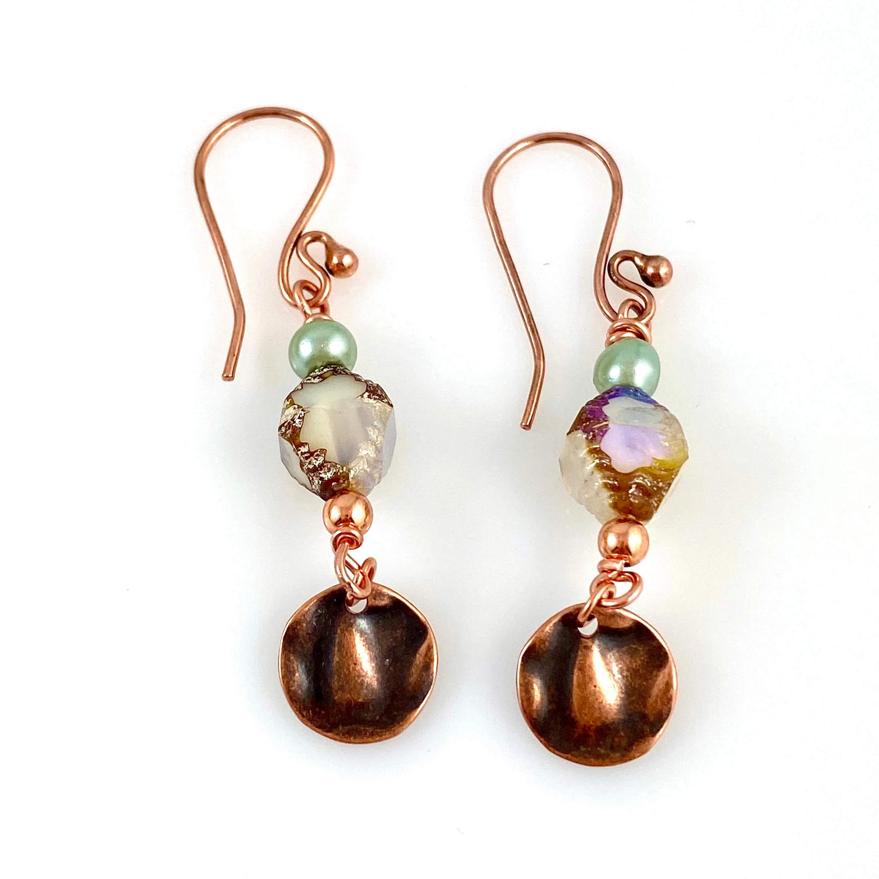 "Opal Essence" Earrings