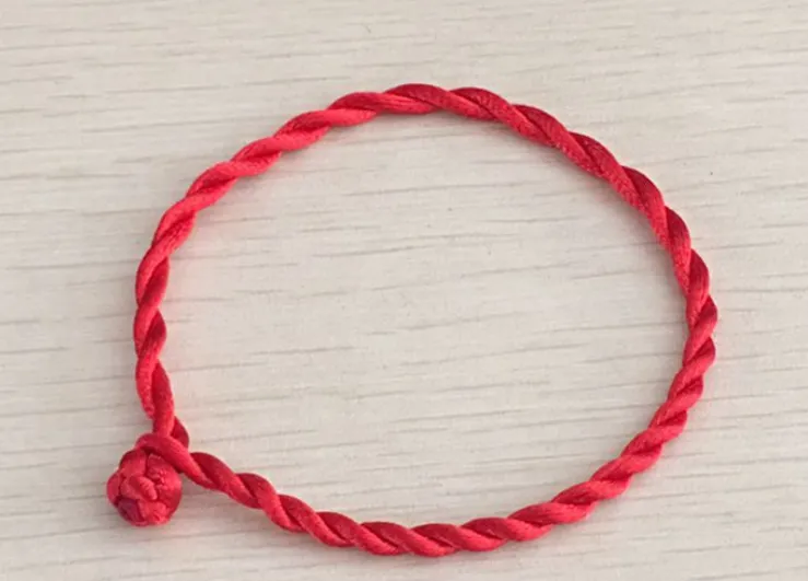 Red Rope Custom Paracord Bracelet