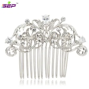 Rhinestone Crystal Drop Zircon Bridal Wedding Hair Side Comb  Wedding Hair CO2253R