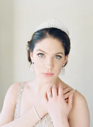 RIONA Cubic Zirconia Bridal Tiara