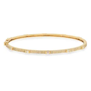 ROYAL FULL CIRCLE DIAMOND BRACELET, GOLD