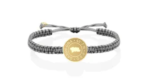 Sardegna Coin Makramee Bracelet