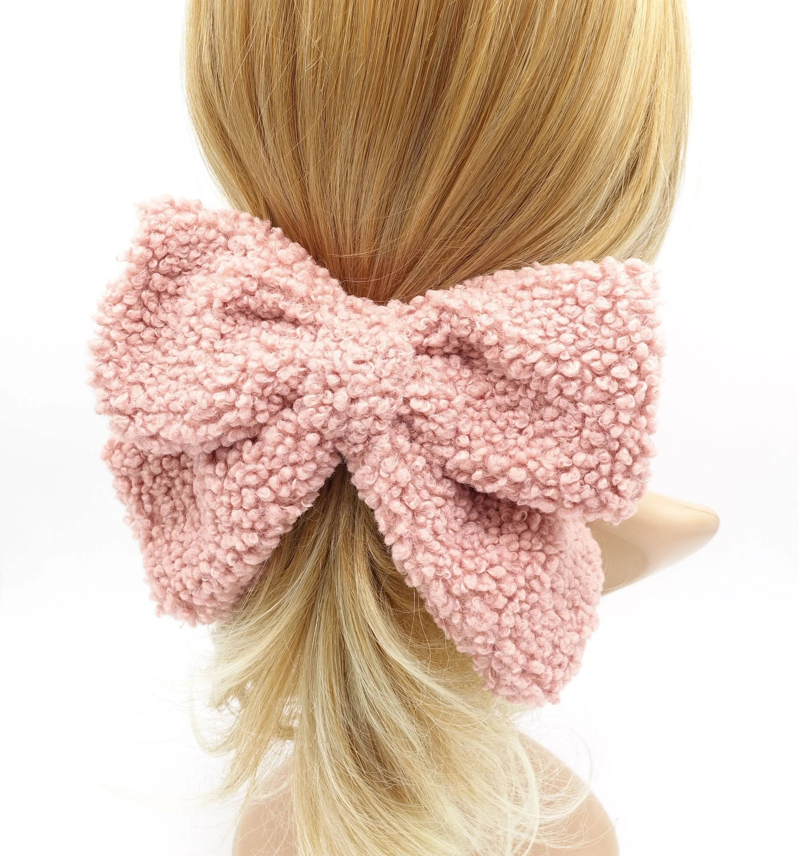 teddy big hair bow