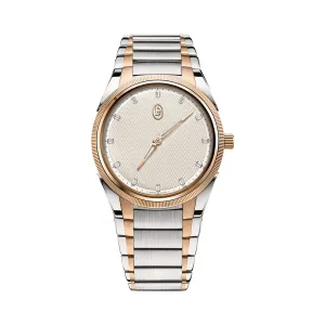 TONDA PF AUTOMATIC STEEL ROSE GOLD WHITE CITRINE SET